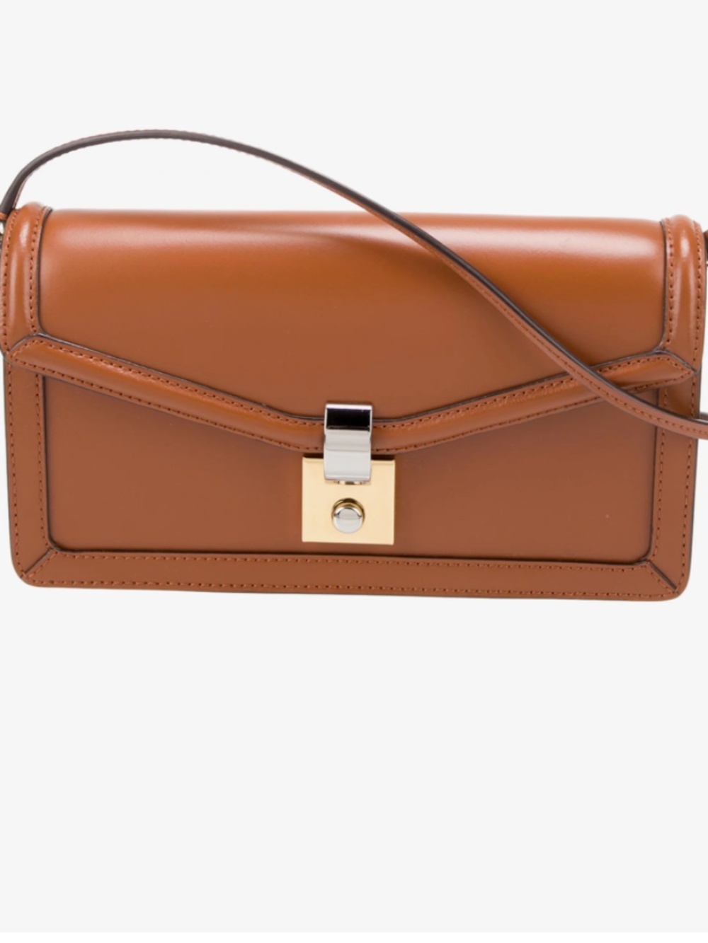 STAUD Brown/Tan Shoulder Bag